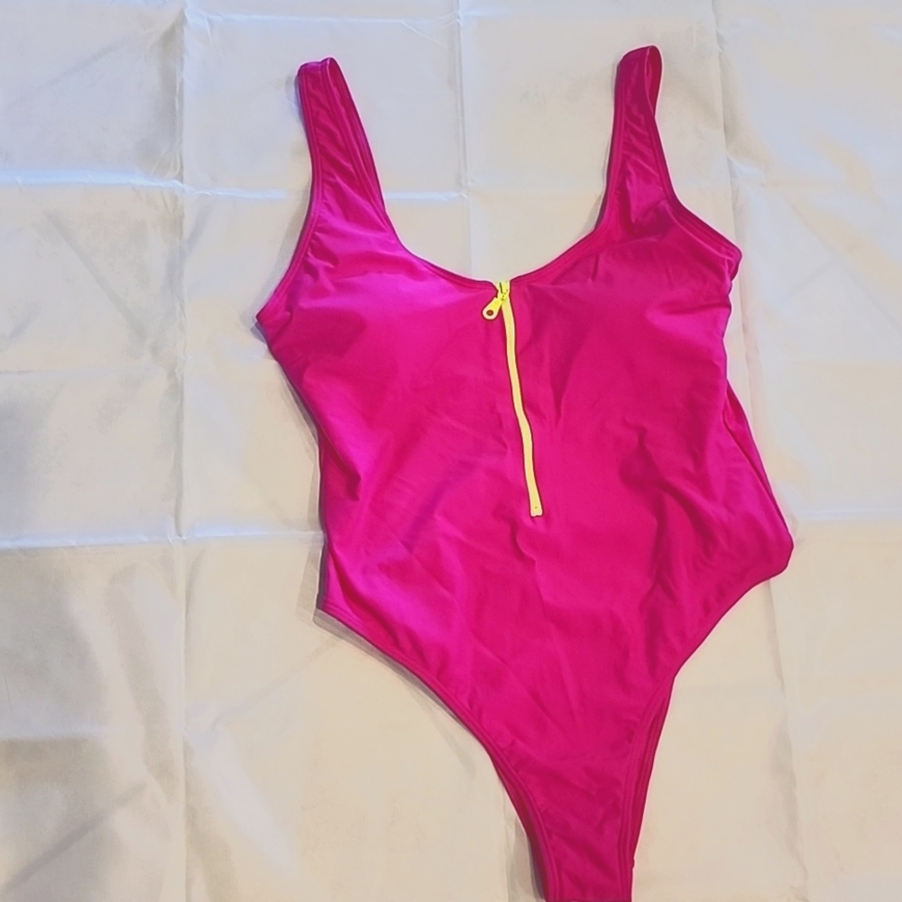 NWOT hot pink swimsuit